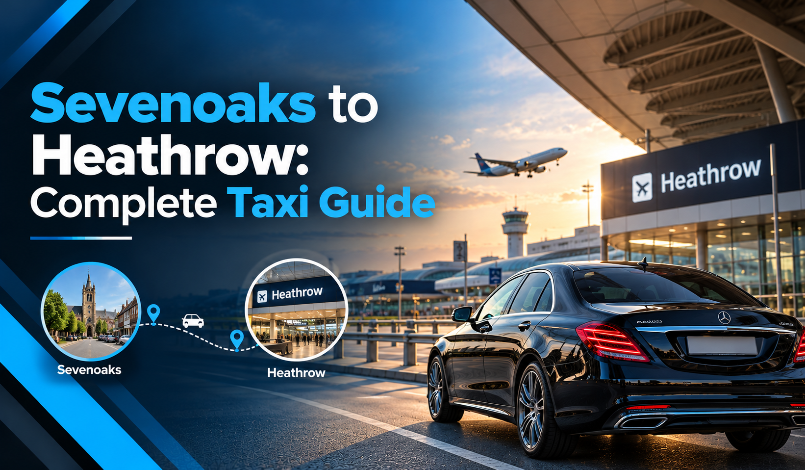Sevenoaks to Heathrow taxi